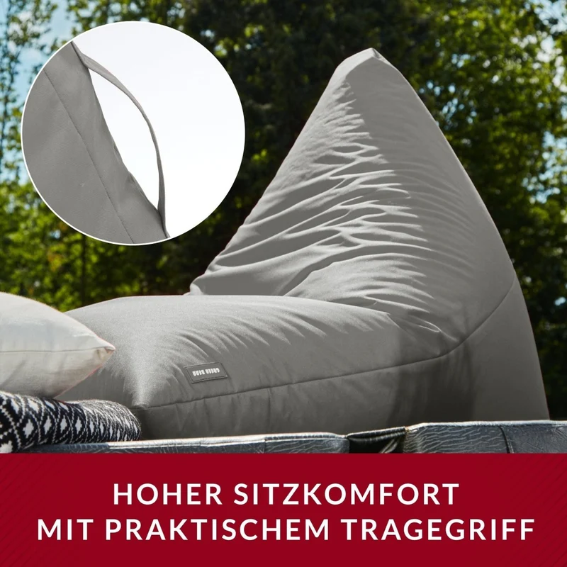 Triangel Sitzsack in PVC