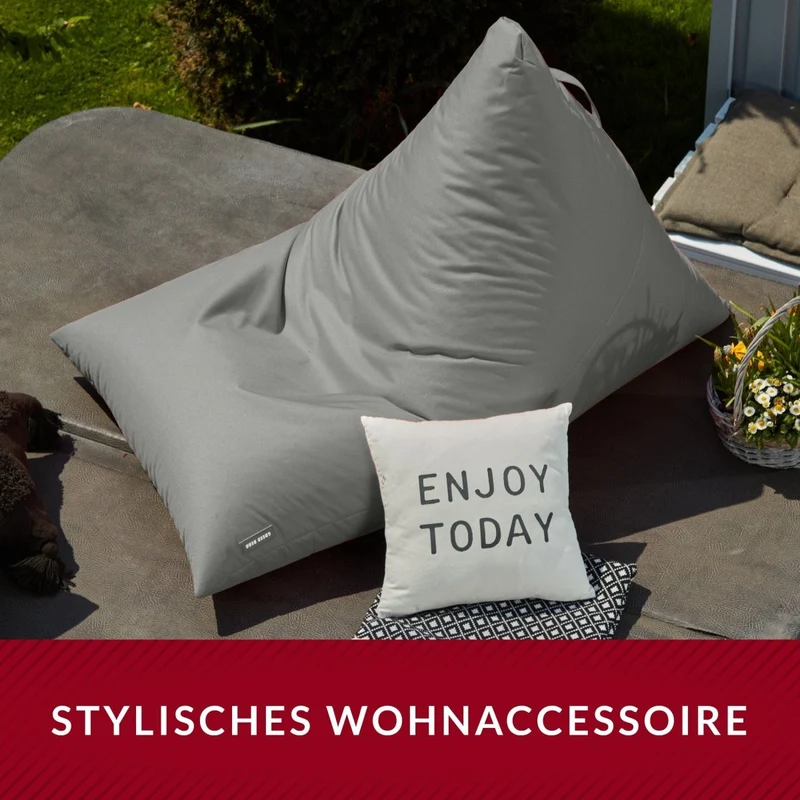 Triangel Sitzsack in PVC