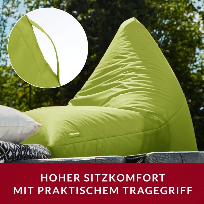 Triangel Sitzsack in PVC