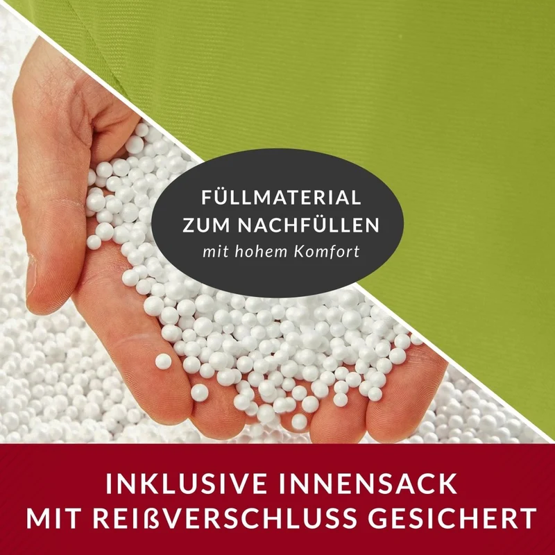 Triangel Sitzsack in PVC