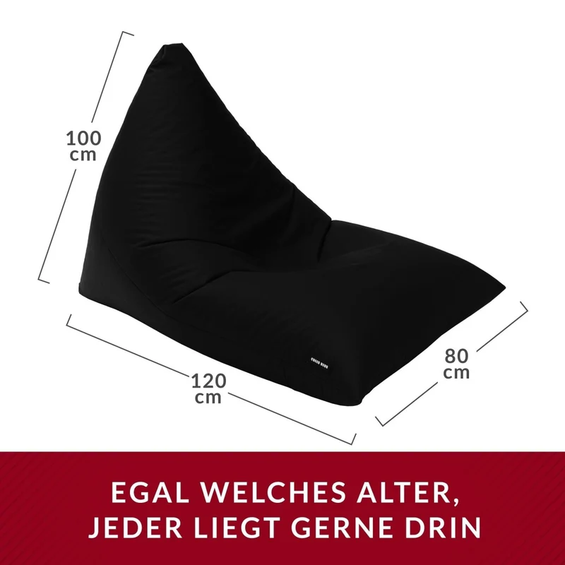 Triangel Sitzsack in PVC