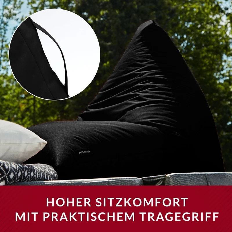 Triangel Sitzsack in PVC