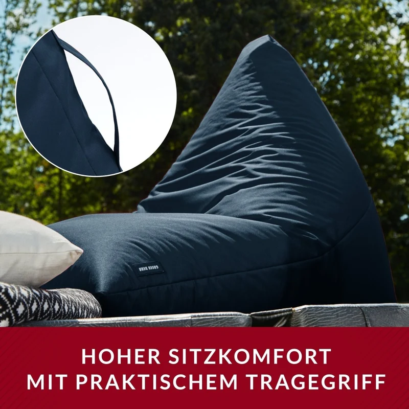 Triangel Sitzsack in PVC