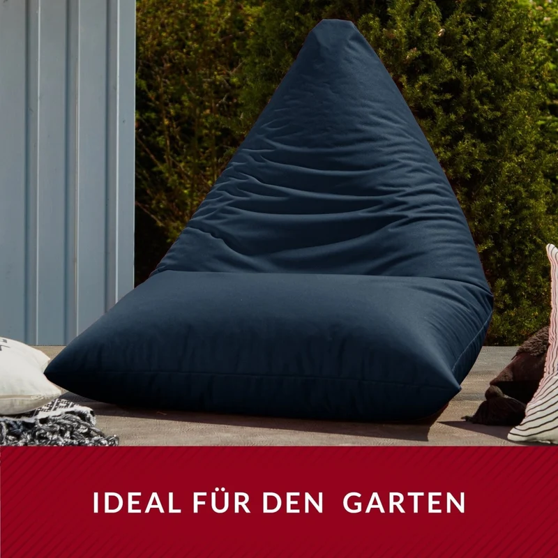 Triangel Sitzsack in PVC