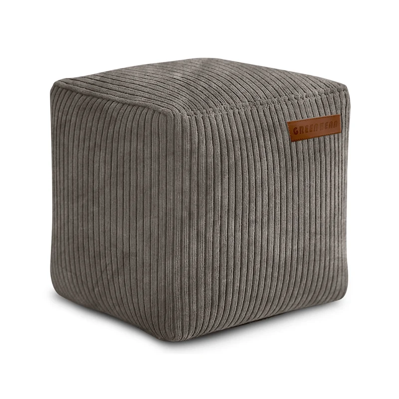 Cube Sitzhocker in Cord-Optik