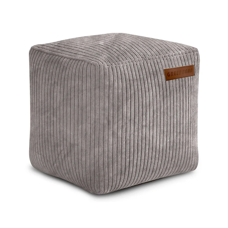 Cube Sitzhocker in Cord-Optik