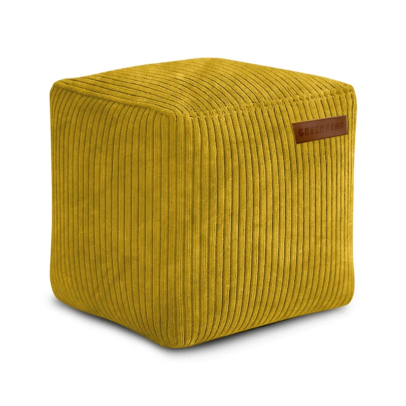 Cube Sitzhocker in Cord-Optik