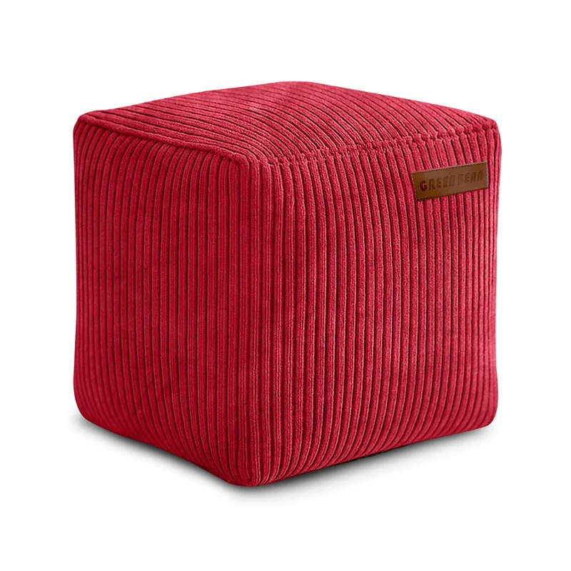 Cube Sitzhocker in Cord-Optik