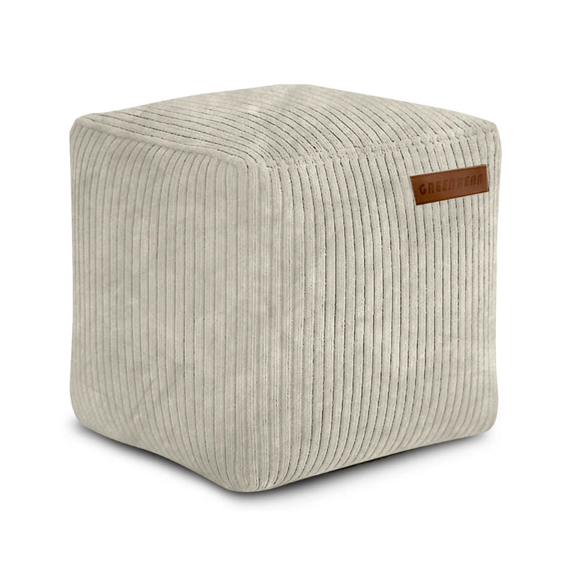 Cube Sitzhocker in Cord-Optik