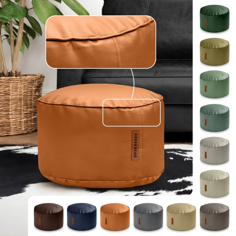 Stay Sitzhocker aus Kunstleder