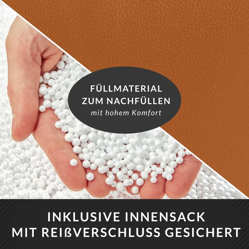 Stay Sitzhocker aus Kunstleder
