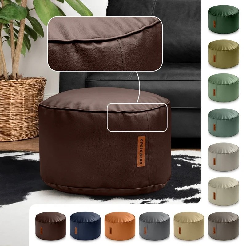 Stay Sitzhocker aus Kunstleder