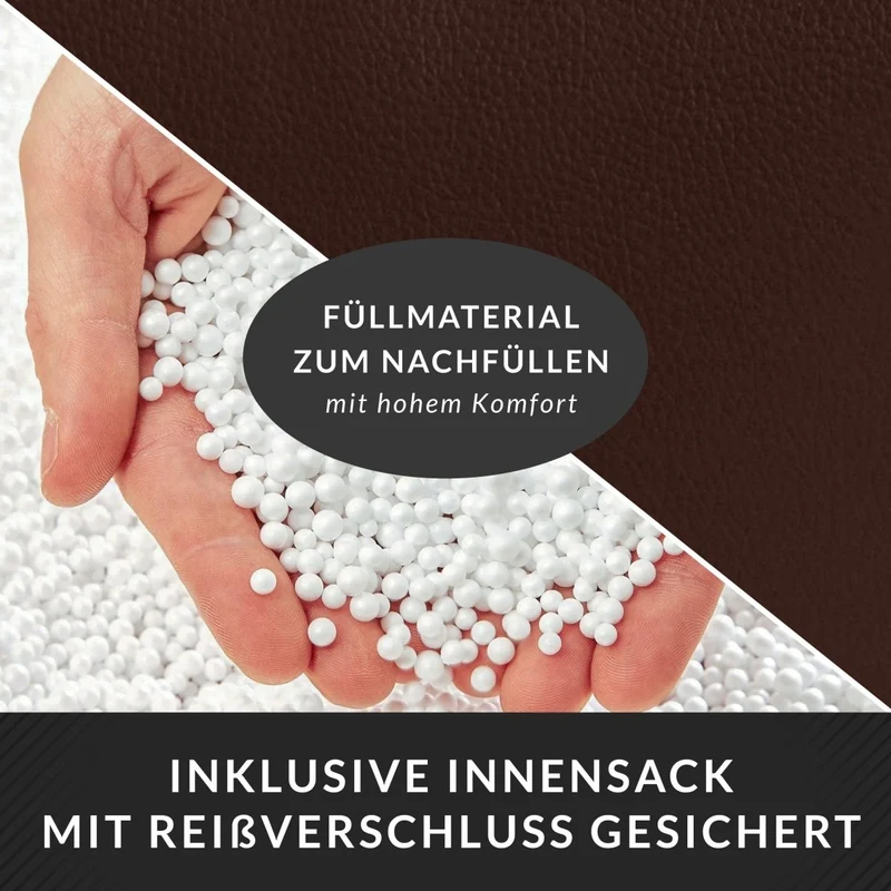 Stay Sitzhocker aus Kunstleder