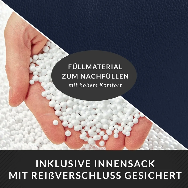 Stay Sitzhocker aus Kunstleder