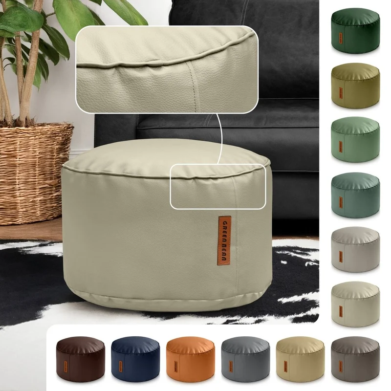 Stay Sitzhocker aus Kunstleder