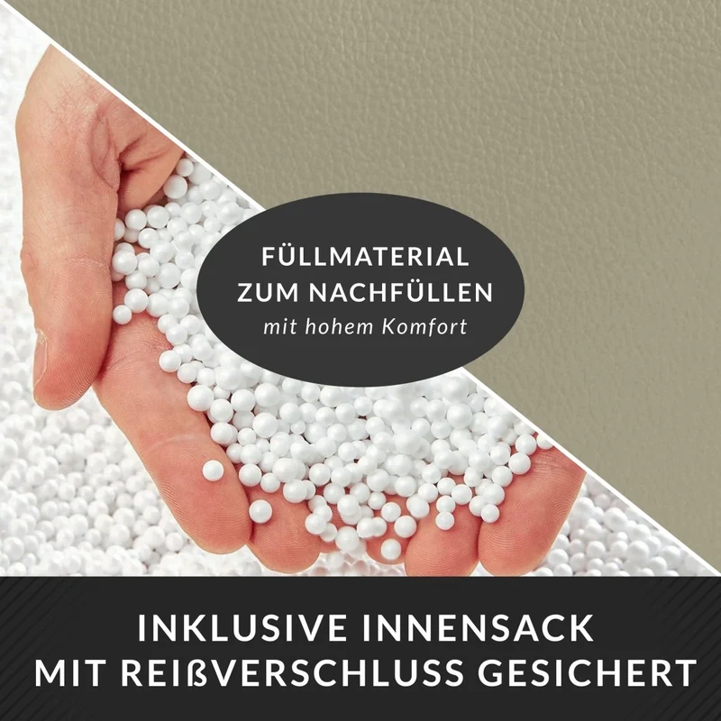 Stay Sitzhocker aus Kunstleder