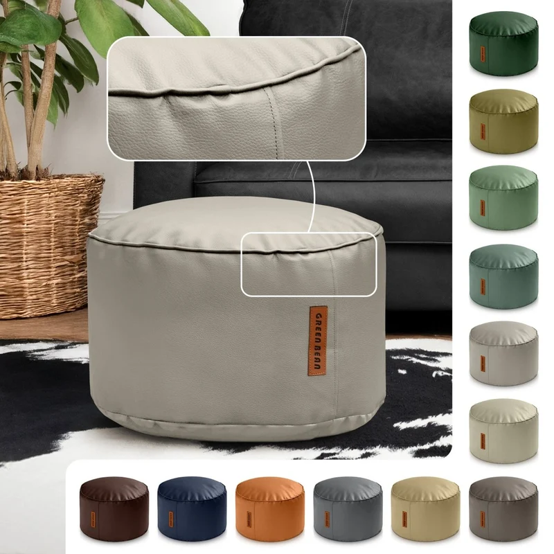 Stay Sitzhocker aus Kunstleder