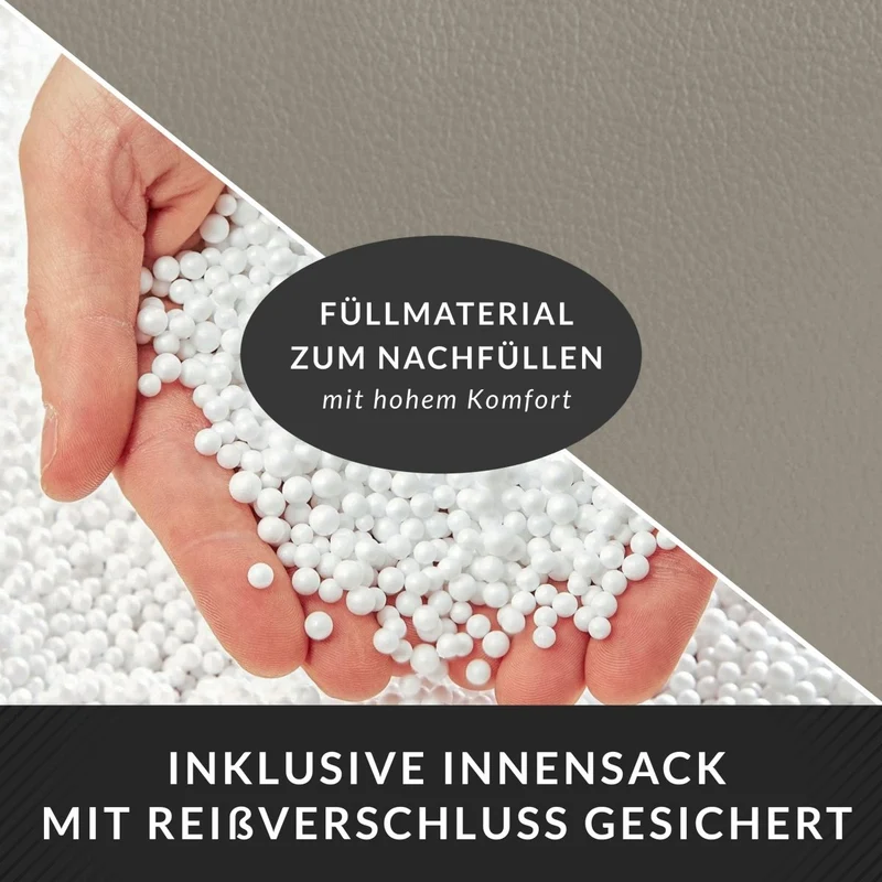 Stay Sitzhocker aus Kunstleder