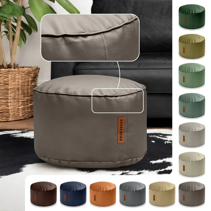 Stay Sitzhocker aus Kunstleder