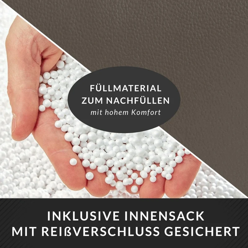 Stay Sitzhocker aus Kunstleder