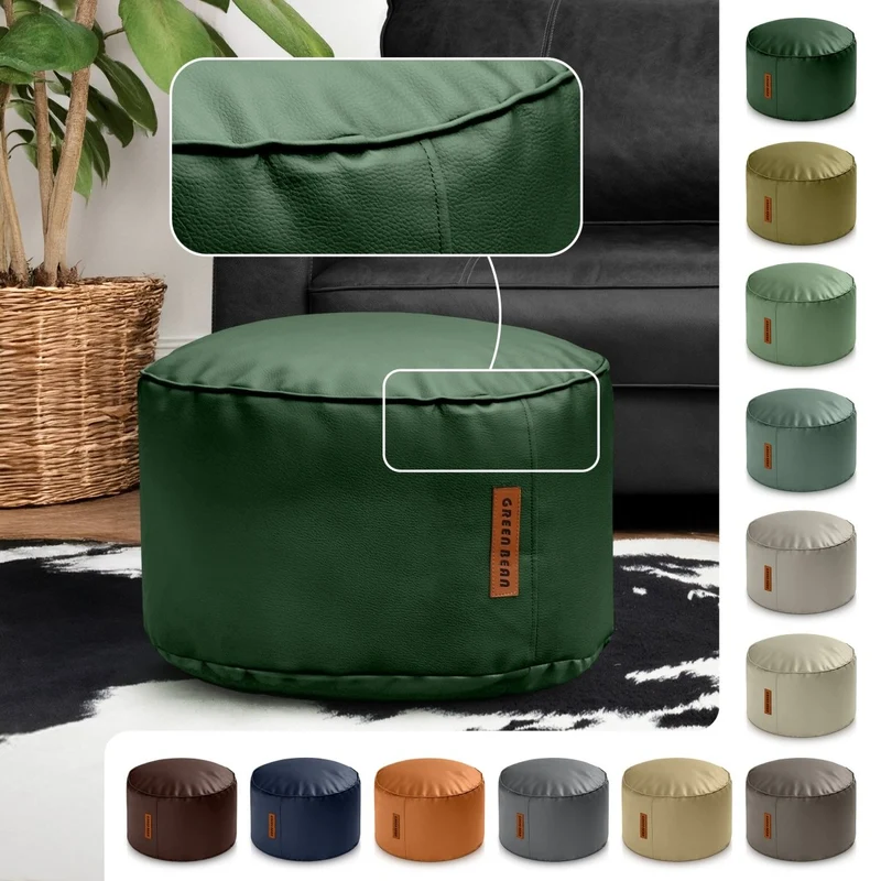 Stay Sitzhocker aus Kunstleder