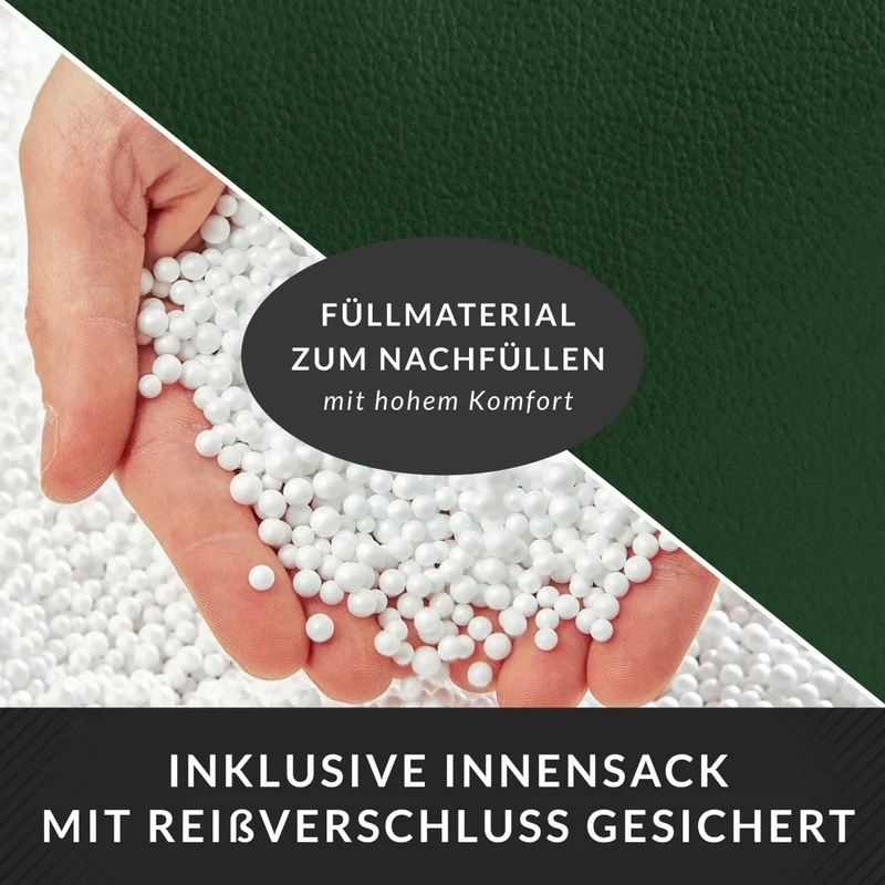 Stay Sitzhocker aus Kunstleder