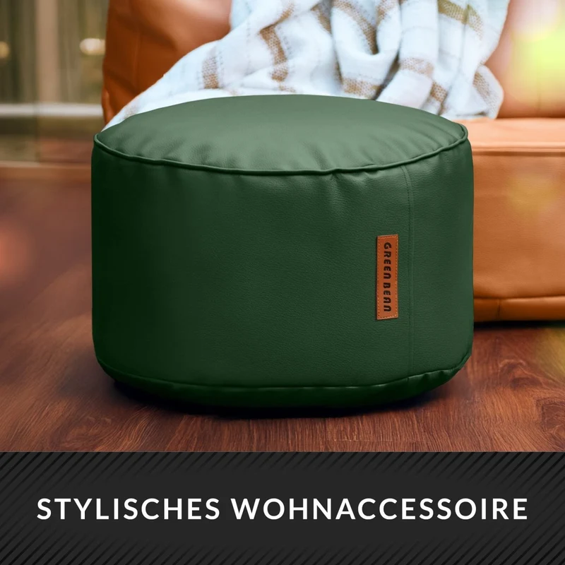 Stay Sitzhocker aus Kunstleder