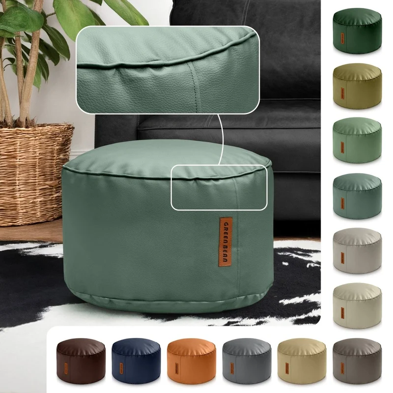 Stay Sitzhocker aus Kunstleder