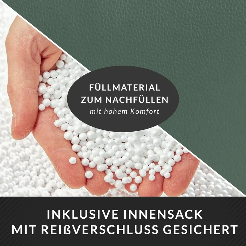 Stay Sitzhocker aus Kunstleder