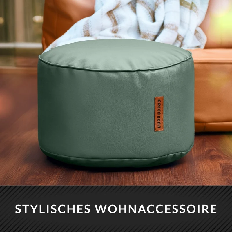 Stay Sitzhocker aus Kunstleder