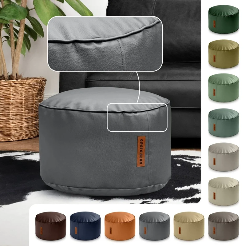 Stay Sitzhocker aus Kunstleder