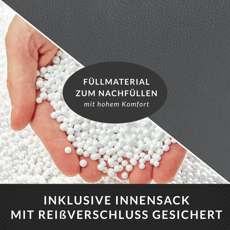 Stay Sitzhocker aus Kunstleder