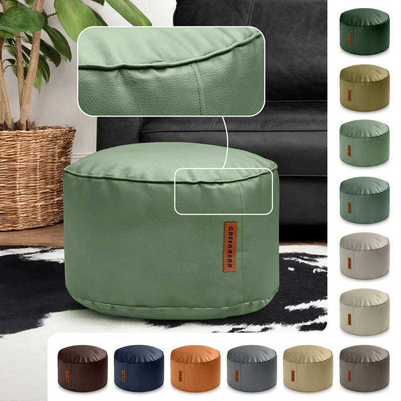 Stay Sitzhocker aus Kunstleder