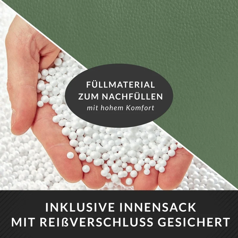 Stay Sitzhocker aus Kunstleder