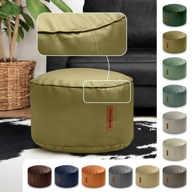 Stay Sitzhocker aus Kunstleder