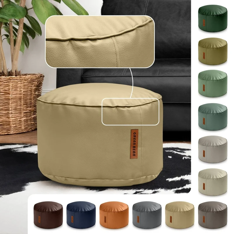 Stay Sitzhocker aus Kunstleder