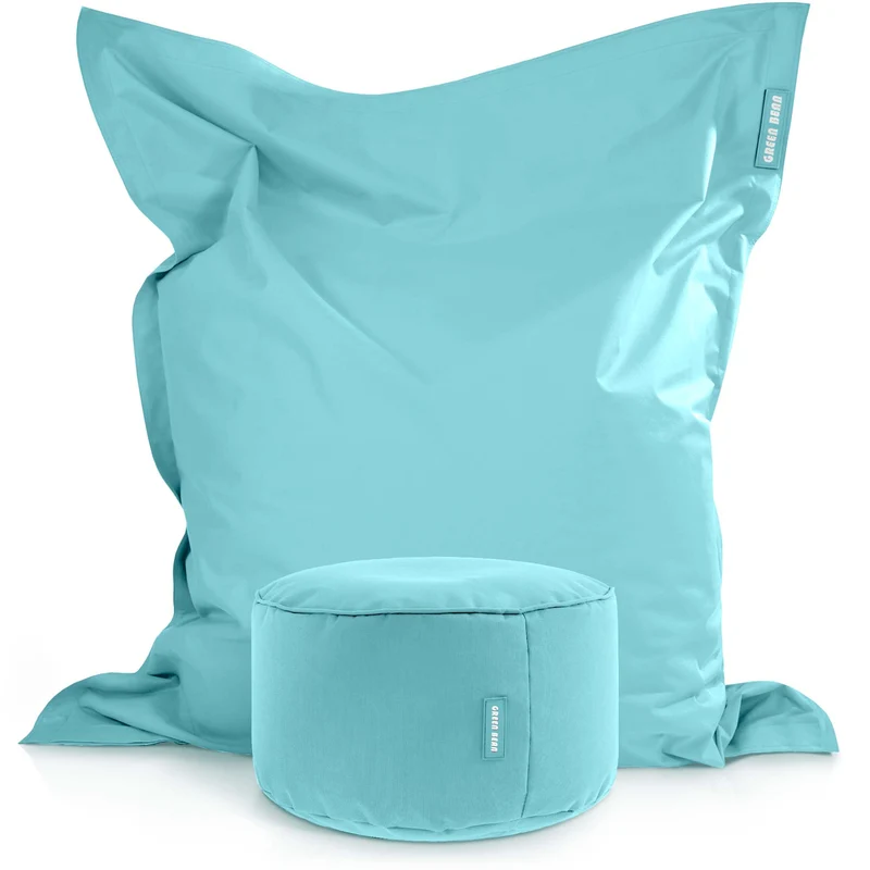 Square Riesensitzsack mit Pouf Stay