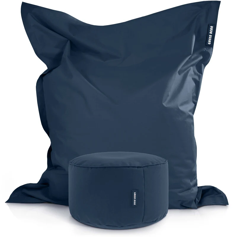 Square Riesensitzsack mit Pouf Stay