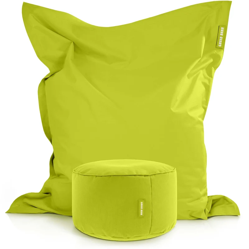Square Riesensitzsack mit Pouf Stay