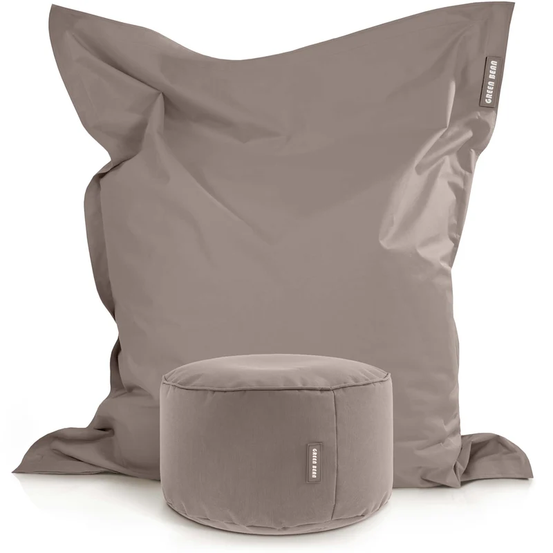 Square Riesensitzsack mit Pouf Stay