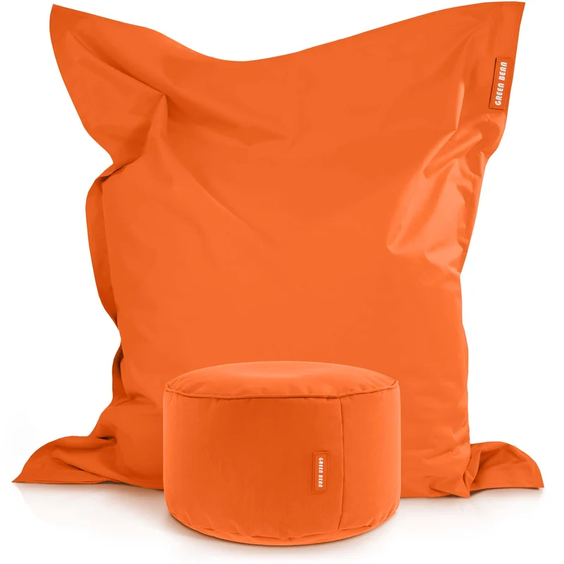 Square Riesensitzsack mit Pouf Stay