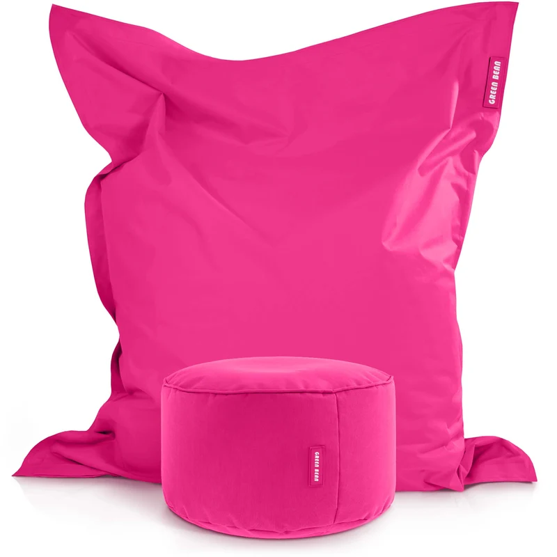 Square Riesensitzsack mit Pouf Stay