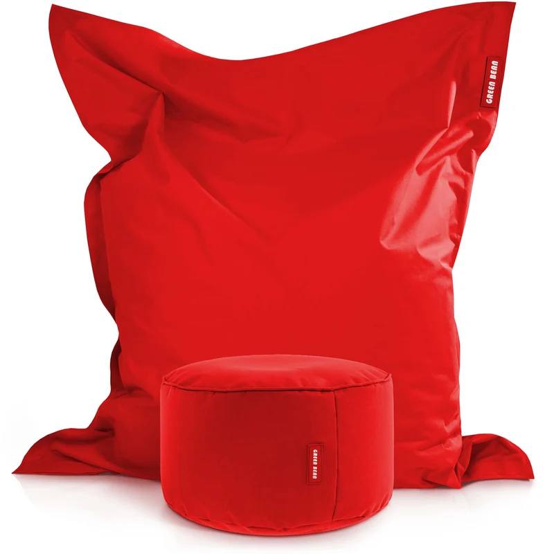 Square Riesensitzsack mit Pouf Stay