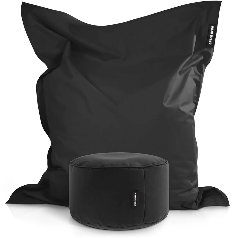 Square Riesensitzsack mit Pouf Stay