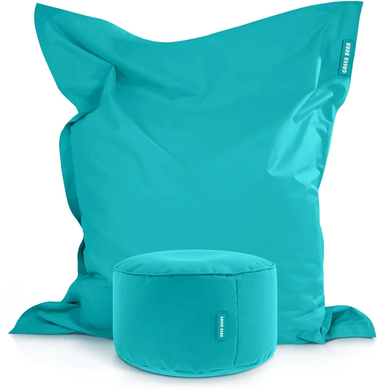 Square Riesensitzsack mit Pouf Stay