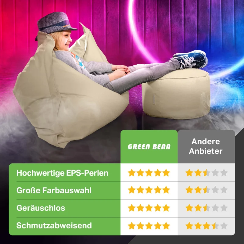 Stay Sitzhocker für Indoor & Outdoor