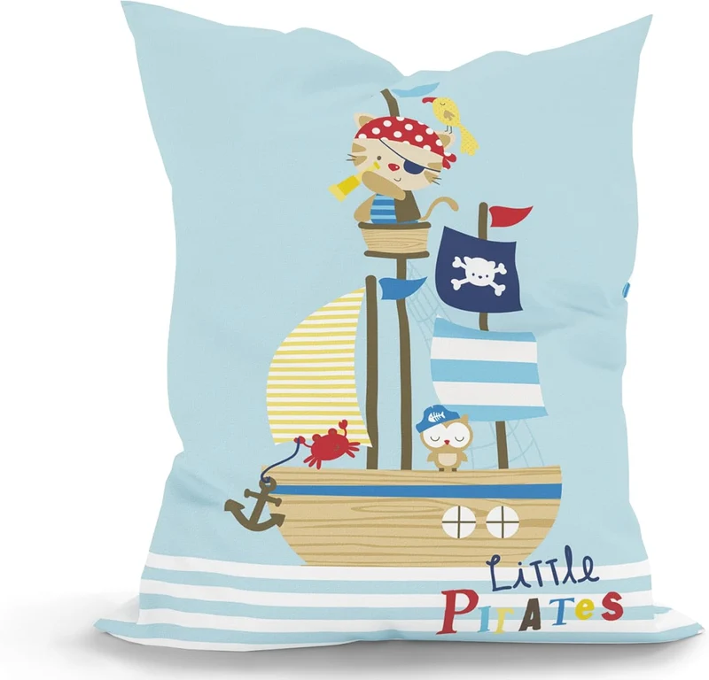 Kinder Sitzsack mit waschbarem Bezug und Motiv