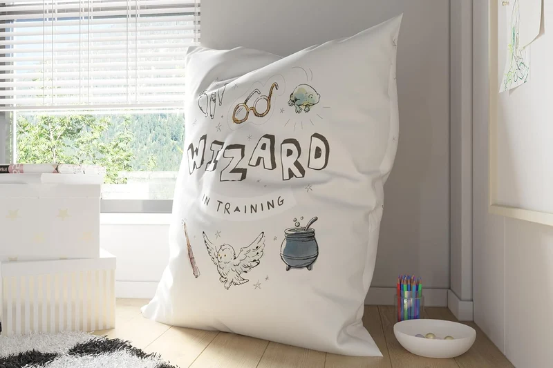 Kinder Sitzsack mit waschbarem Bezug und Motiv