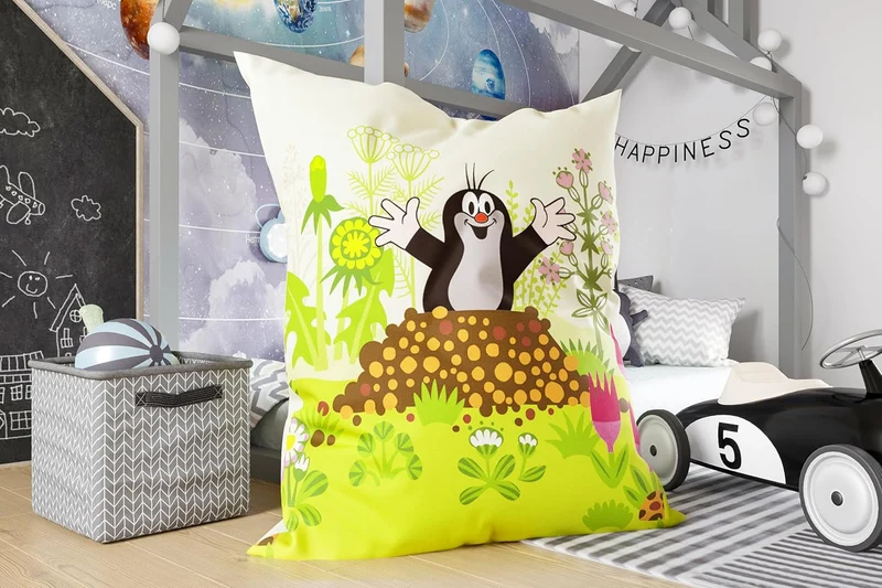 Kinder Sitzsack mit waschbarem Bezug und Motiv