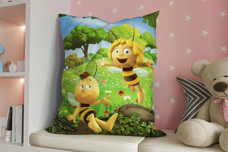 Kinder Sitzsack mit waschbarem Bezug und Motiv